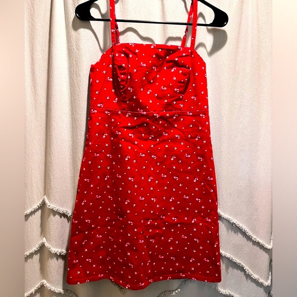 Hollister Casual Floral Straight Mini Dress, XS (fits petite) - Picture 1 of 1